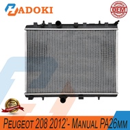 OEM HIGH QUALITY PEUGEOT 208 2012-  MANUAL  PA26MM RADIATOR ASSY