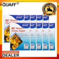 10packs Quaff RC Woven Photo Paper Size: 3R 260gsm