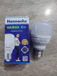 Bola Lampu LED Kapsul Hannochs VARIO Hemat Energi 6 Watt, 12 Watt, 18 Watt, 24 Watt - Cahaya Putih