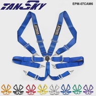 Epman Universal 6 Point 3" Camblock Quick Release Racing Seat Belt Harness EPM-07CAM6