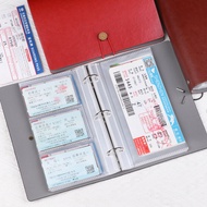 Ticket Collection Book Movie Ticket Air Ticket Travel Ticket Bill Collection Commemorative Book Conc