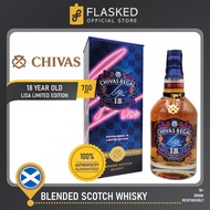 Chivas Regal 18 Year Old Lisa Limited Edition 700ml Blended Scotch Whisky Blackpink