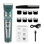 Professional Hair Clipper Men Barber Rechargeable Beard Trimmer Ceramic Blade Hair Cutting Machine L