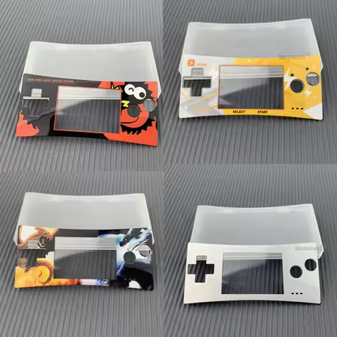 2023 NEW Replacement Front Faceplate Cover for Nintendo GameBoy Micro for GBM System Front Case Shel