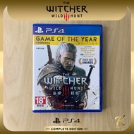 แผ่นเกมส์ PS4 : The Witcher 3 Wild Hunt (English) มือ2 Zone3 สภาพสวย พร้อมส่ง!!!