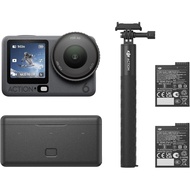 DJI Osmo Action 6 Enhanced Combo, Action Camera with 1/1.1″ Square Sensor, Variable Aperture of f/2.
