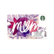 Mother's Starbucks Card 2017 US Mother Mom Card