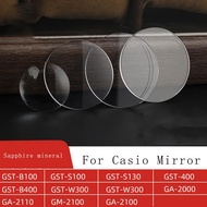 Sapphire Mineral Mirror for Casio Watch GST-B100 S110 S130 Lens GST-B200 400 GA-2100 GA-2110 GM-2100