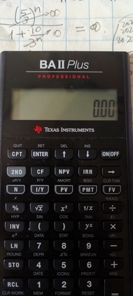 Texas Instruments TI BA II Plus Professional Calculator
