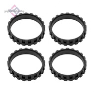 Long Service Life Vacuum Robot Tires for Wheels Series 56789I7 S9+ (4 Pack)