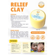 SENSITIVE SKIN THERAPY RELIEF CLAY (25G)Honey Olive Baby Untuk kulit ekzema berair, ruam merah, luka