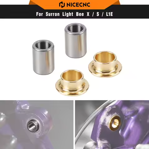 NICECNC For Surron Light Bee X S L1E Rear Swingarm And Frame Hole Bushings For Segway X160 X260 Elec