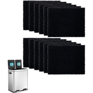 12 Pek Penggantian Penapis Menyerap Bau Isi Semula untuk Tong Sampah Dapur Zon Rumah, Penyahbau Aran