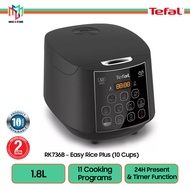 Tefal Rice Cooker 1.8L RK7321 (8 Program) / RK736B (11 Program) Easy Rice Plus