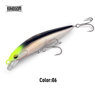 Kingdom Saltwater Minnow Lure 140mm 38g Sinking Wire Go Through Body Wobblers Long Casting Artifical