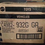 Mattel Hotweels Cars C4982-932GGA 1 Box (72 pcs) SNI Seal