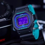 GW-B5600BL-1 Joker配色 霓虹紫藍綠  經典正方+ 太陽能 電波 藍芽  G-SHOCK Hong Kong 香港特約店 CASIO G-SHOCK BABY-G。正品正貨有保養。 g