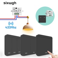RF 433Mhz Wireless Switch Remote Controller switch Diy smart switch