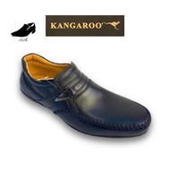 [READY STOCK  ] Original Full Leather Kangaroo Shoes (Black) Formal Shoes Slip-on Kasut Kulit 9493
