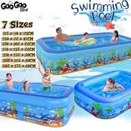 GooGoo Bird 7 Sizes Inflatable Swimming Pool Random Cartoon Design Kids Swimming Pool Baby / Family 