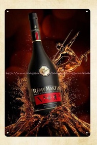 interior design ideas Remy Martin Champagne Cognac metal tin sign