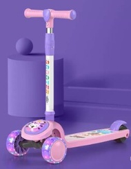 RUN2FREE - 可摺疊嬰兒滑板車 - 紫色