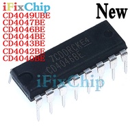 10pcs Brand new CD4049UBE CD4049 DIP CD4049BE DIP-16 CD4047BE CD4047 CD4046BE CD4046 CD4044BE CD4044