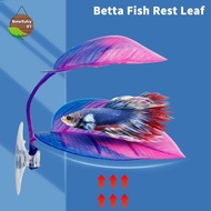 Nebaby Artificial Aquatic Plant Aquarium Landscaping, Artificial Betta Fish Leaves, Resting Leaves, 