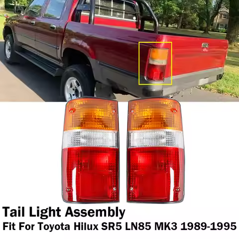 Left, Right Tail Light Rear Brake Signal Lamp Fit For Toyota Hilux SR5 LN85 MK3 1989-1995 Car Access