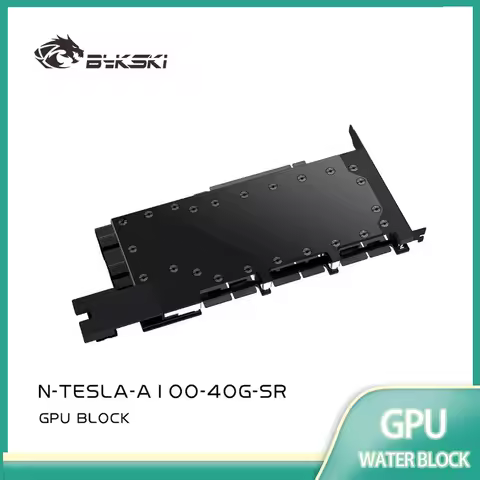 Bykski GPU Water Block for TESLA A30, A100 / NVIDIA CMP 170HX Video Card / Cooling Copper All-Metal
