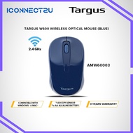 Targus W600 Wireless Optical Mouse - Blue (AMW60003)
