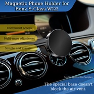 Magnetic Car Phone Holder fit for S-Class W222 S350,S400,S450,S500,S550,S63 (2014-2020 Model Sedan)