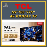 TCL 2026 New Model 55” 65” 75” P6L 4K HDR Google Tv