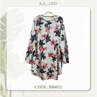 BA.JOO Thirft | Bundle | Preloved Casual Flowery Blouse Plus size BB0032