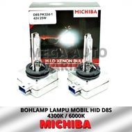 MICHIBA HID CAR LIGHT BULB TYPE D8S 4300K 6000K/