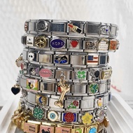 Personalized Italian Bracelet | Custom Italy Bracelet | Italian Charms Bracelet | Christmas Gift