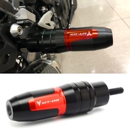 ikronman Applicable to Yamaha mt03 MT 03 high quality accessories mt-03 motorcycle anti-collision pad exhaust slider anti-collision protector with