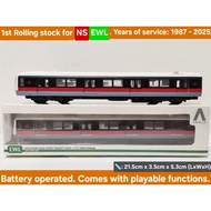 1:120 scale Singapore refurbished c151 MRT toy train