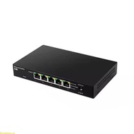 Doublebuy 5-Port 2 5G Gigabit Desktop Switches Box BufferFree Fast File Transfers