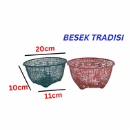 Besek Plastik Nasi Berkat/Bakul Hajatan/Keranjang Telur