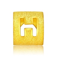 CHOW TAI FOOK 999.9 Pure Gold Alphabet Charm - H F189551