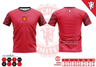 เสื้อพิมพ์ลาย สโมสร แมนยู สีแดง MANU FC