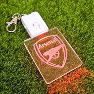3D LED Keychain Football Club Arsenal