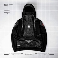 KREMLIN Cyber Techwear Pullover Hoodie - HAYABUSA
