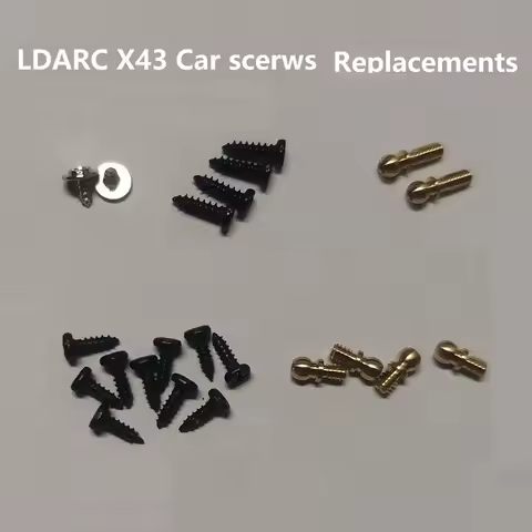 LDARC X43 car replacement screws parts bag