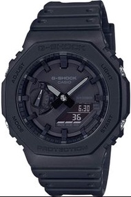 全新 Casio G-Shock GA2100-1A1 黑色 Black Watch 農家橡樹 CasiOak