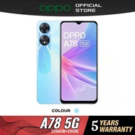 [DIHANTAR DALAM MASA 12 JAM] OPPO A78 5G Telefon Pintar Original [12GB RAM 256GB ROM] l Bateri Besar