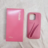 เคสโทรศัพท์แบบครอบเต็มจอ Rhode Hailey Lip Case สำหรับ iPhone 16 pro Max เคสโทรศัพท์แบบซิลิโคน 3 มิติ