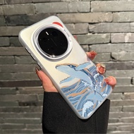 For Honor Magic 8 Pro /7 Pro /6 Pro GT Pro Win RT “Ukiyo-e whale” Micro Matte Hard Phone Case / Hono