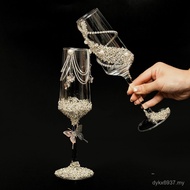 Handmade Newcomer Wedding To Girlfriends diy Send Creative Practical Gift Wine Glass Homemade Goblet